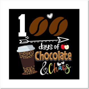 100 days of chocolate chaos 2024 Posters and Art